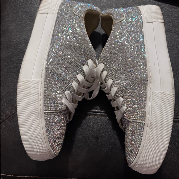 Rhinestone sneakers by Betsy Johnson - Picture 7 of 8